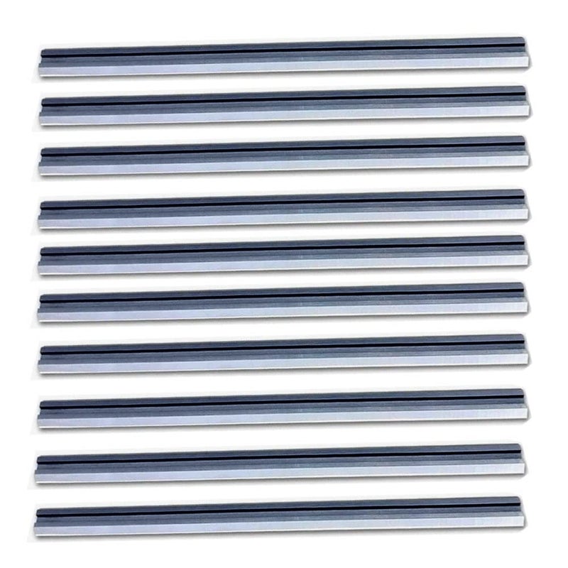 FOXBC 3-1/4 Inch Planer Blades, 10 Pack 82mm Planer Blades Replacement for Bosch, Makita, DeWalt, Wen 6530, Ryobi, Craftsman and More 3-1/4 Hand Portable Planers (HSS) - Image 1